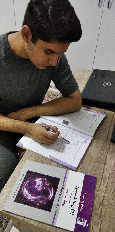 گفت‌وگو با آروین احمدی؛ قهرمان پیوستگی پایه دوازدهم تجربی