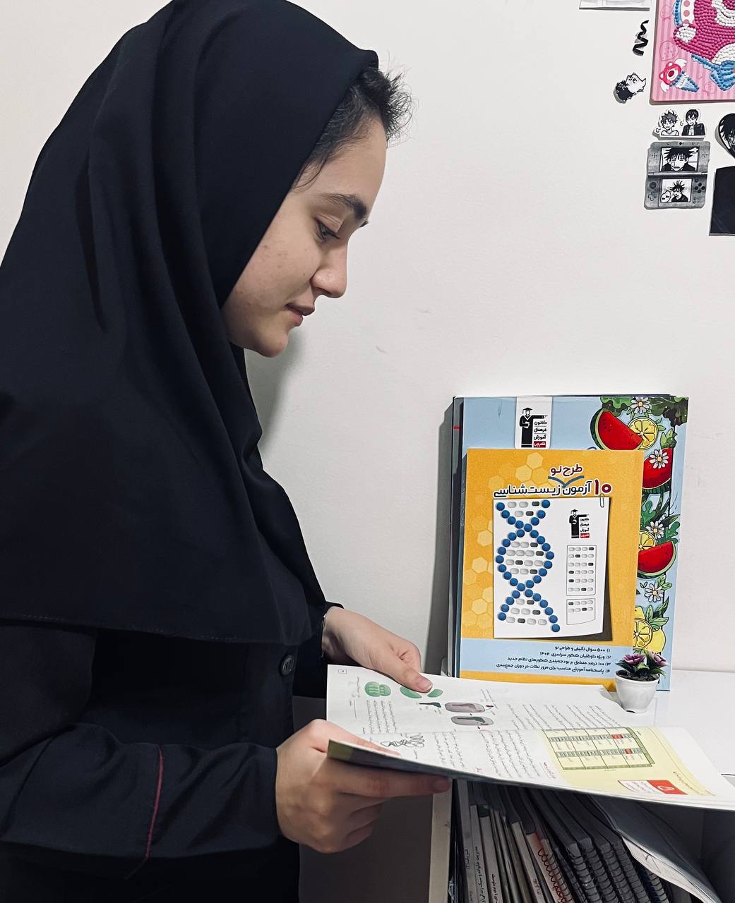 گفتوگو با پریا قربانی؛ قهرمان پیوستگی پایه دوازدهم تجربی