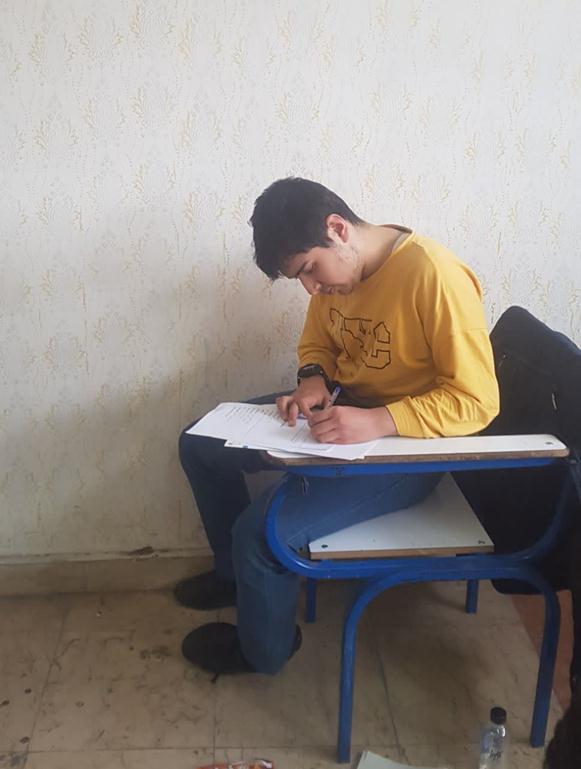 گفتگو با حسین محمدی دوازدهم تجربی با 1623 پاسخ صحیح از اردبیل