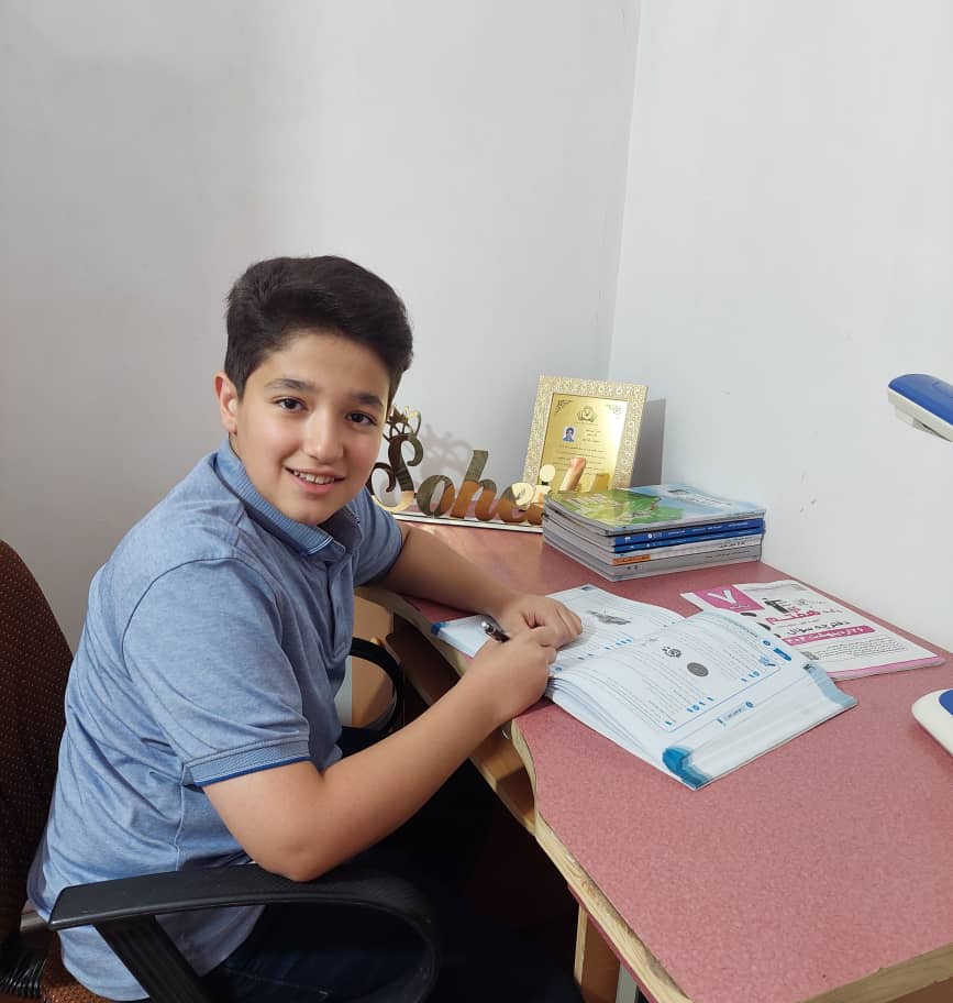 گفتگوبا سهیل رضاپور پایه هفتم با 1651 پاسخ صحیح از اردبیل