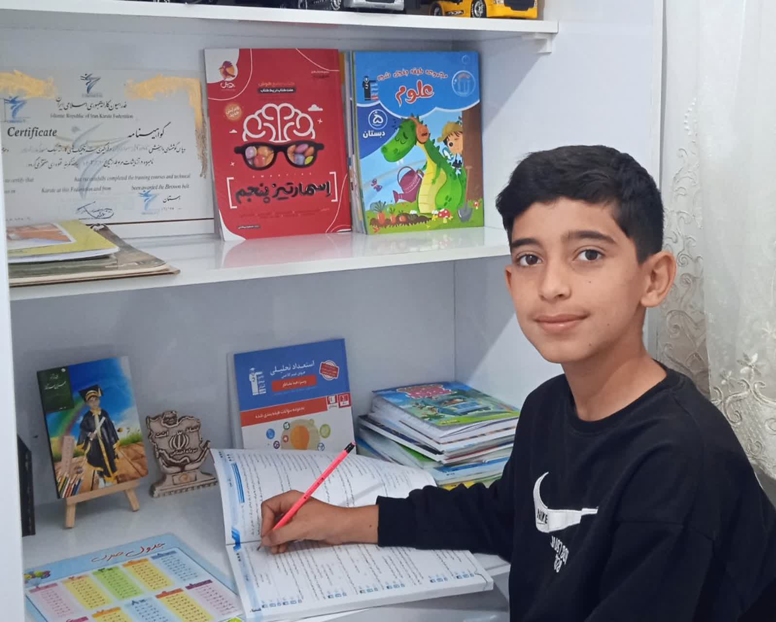 گفتگو با آراز سبحان زاده_پایه پنجم_قهرمان باشگاه500_از میاندوآب