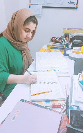 گفت و گوبا ملیکا اغنیاپایه دوازدهم تجربی قهرمان تابستان از جم