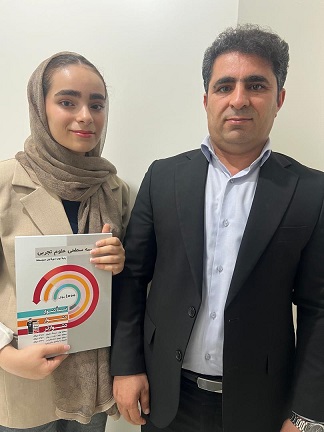 گفت و گوبا هلیا بهادری دانش آموز موفق پایه نهم از جم