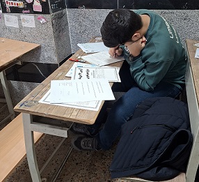 گفت و گوبا ماهان کریمی دانش آموز قهرمان پیشرفت از جم