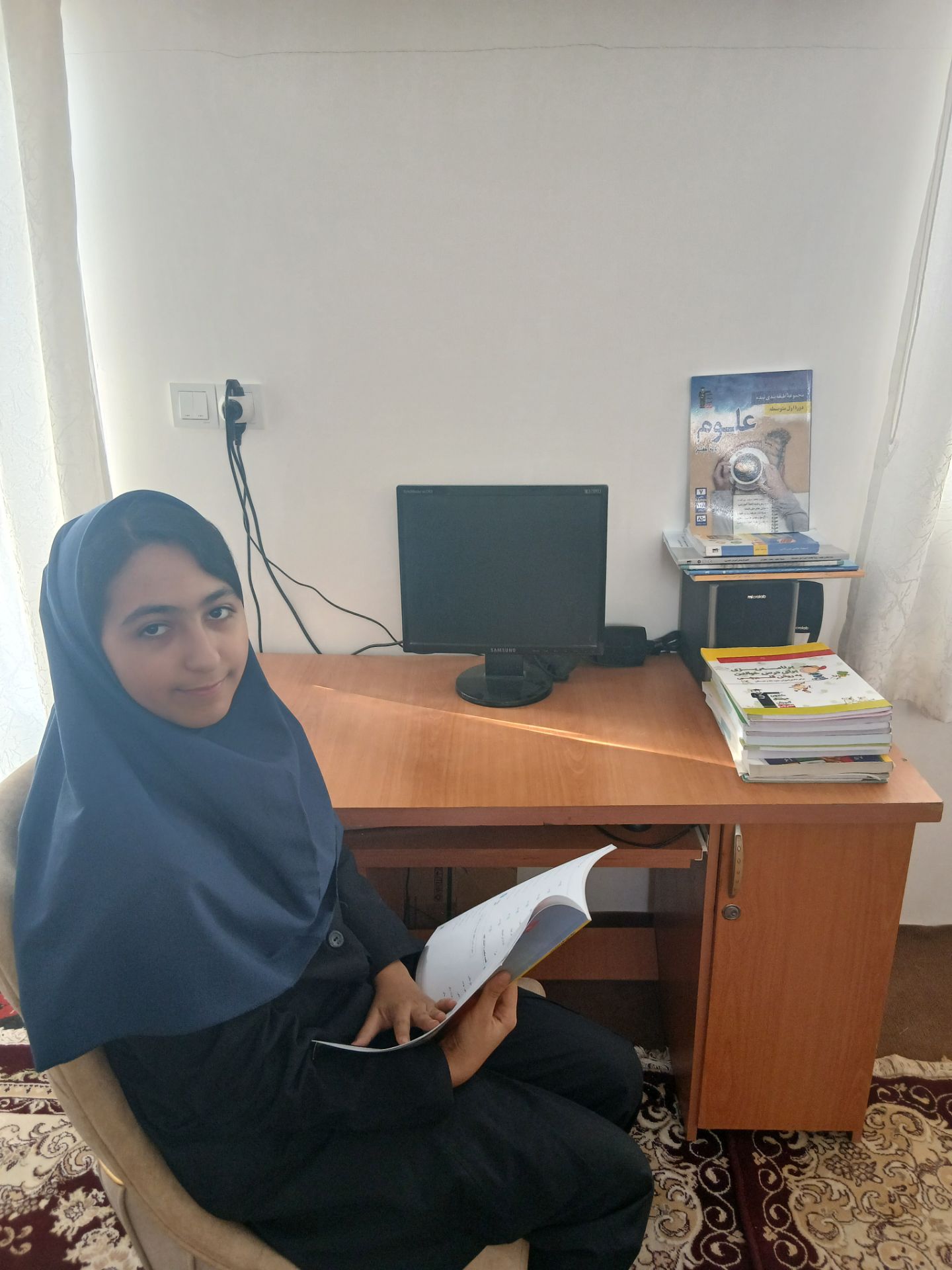 گفت و گو با الیسا جابری عضو باشگاه 500تایی از شهر مرند