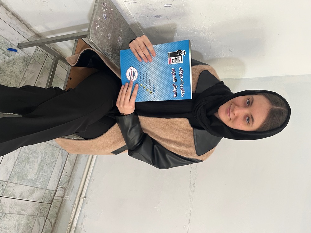 گفت و گو با  اسرا خوش مسلک قهرمان پیشرفت از شهر مرند