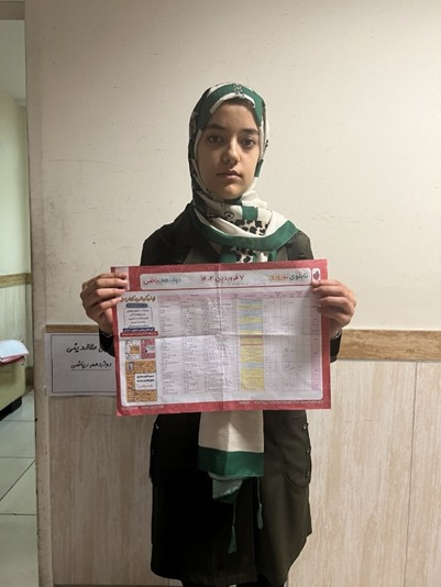 گفتگو با فاطمه آهنگری مهندسی مکانیک دانشگاه دولتی الزهرا