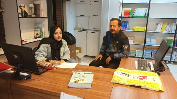 گفتوگو با دبیر فارسی مدرسه فردوسی؛ قربان زینعلی - قزوین