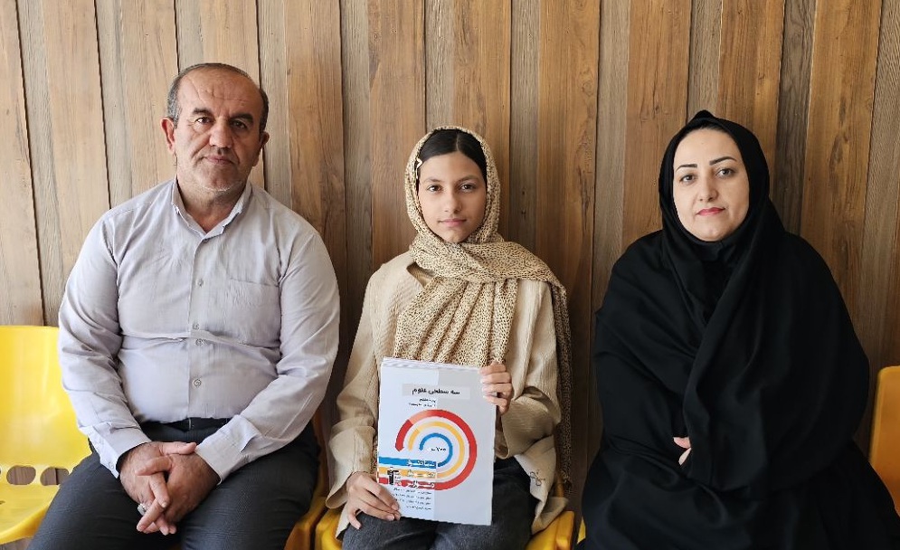 فیلم قبولیهای تیزهوشان ششم: ملیکا کریمی از لردگان