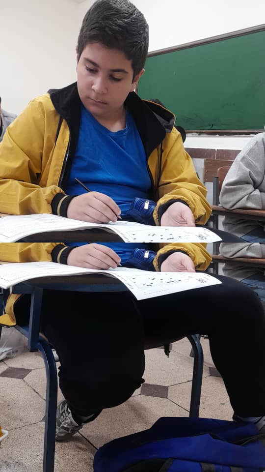 گفتگو با محمد گلگون پایه هشتم قهرمان پیوستگی از همدان