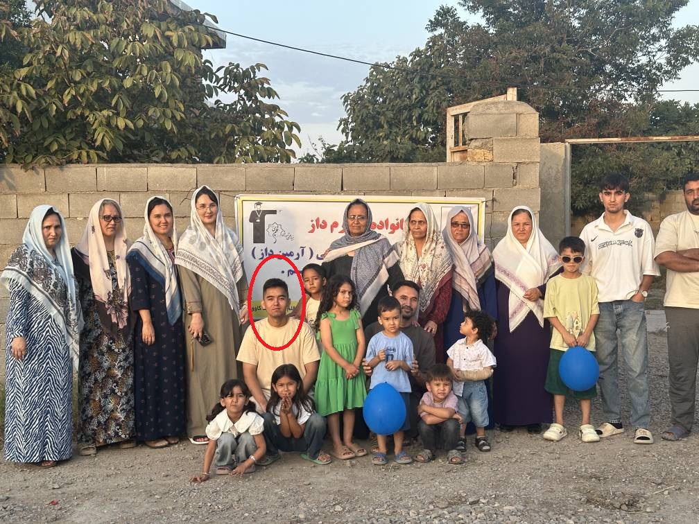 گفتگوی کاظم قلمچی با آرمین داز رتبه8منطقه3 تجربی از روستای سارلی