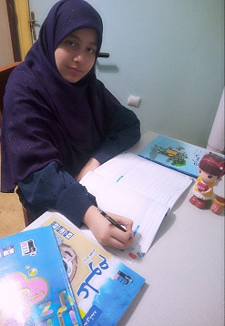 گفتگو با سارا نادرمحمد دانش آموز قهرمان پیشرفت پایه هفتم