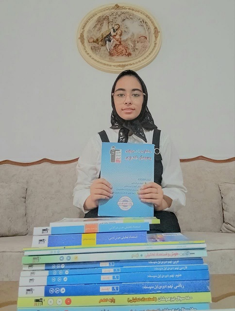 حلما حسین زاده: آزمون حضوری من را برای تیزهوشان آماده میسازد