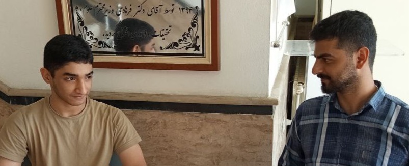 گفت و گو با امیر علی امیری، دانش آموز یازدهم ریاضی از آمل