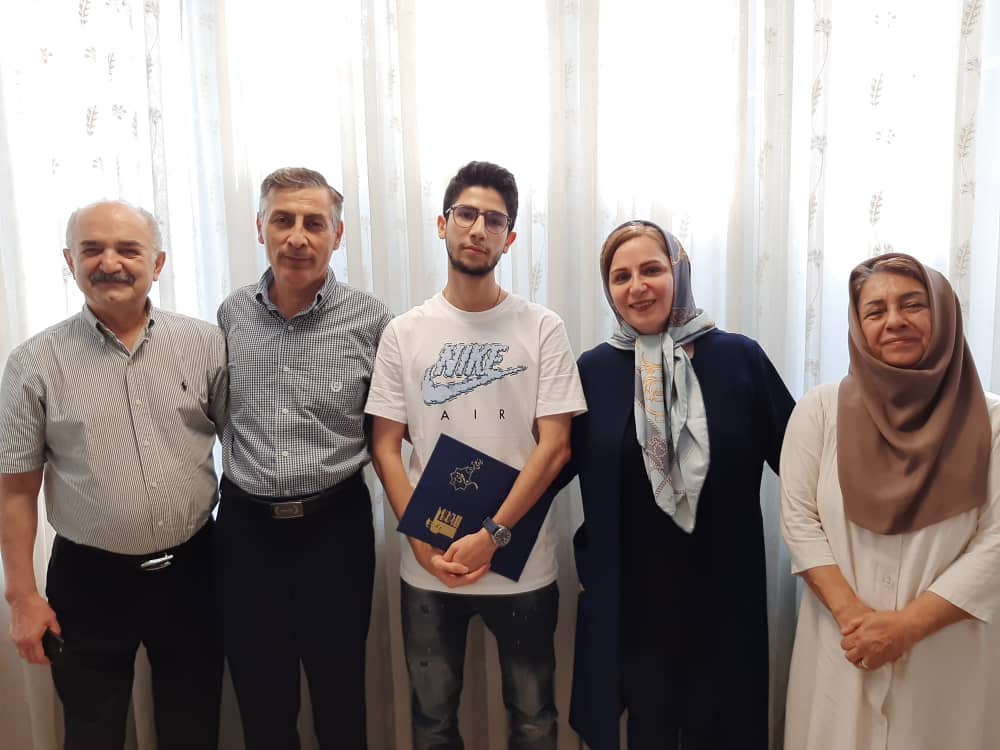 کسری ملیحی، رتبه‌ی 6 ریاضی کشور