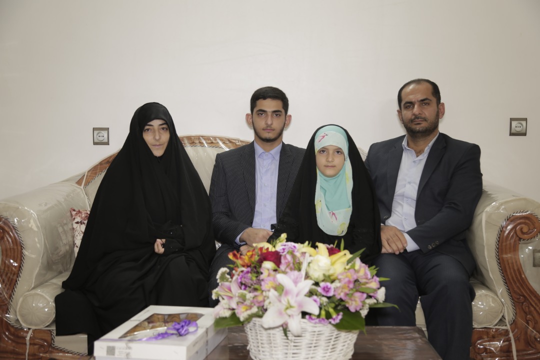 اولیای علیرضا چلابیان رتبه‌ی 2 انسانی 