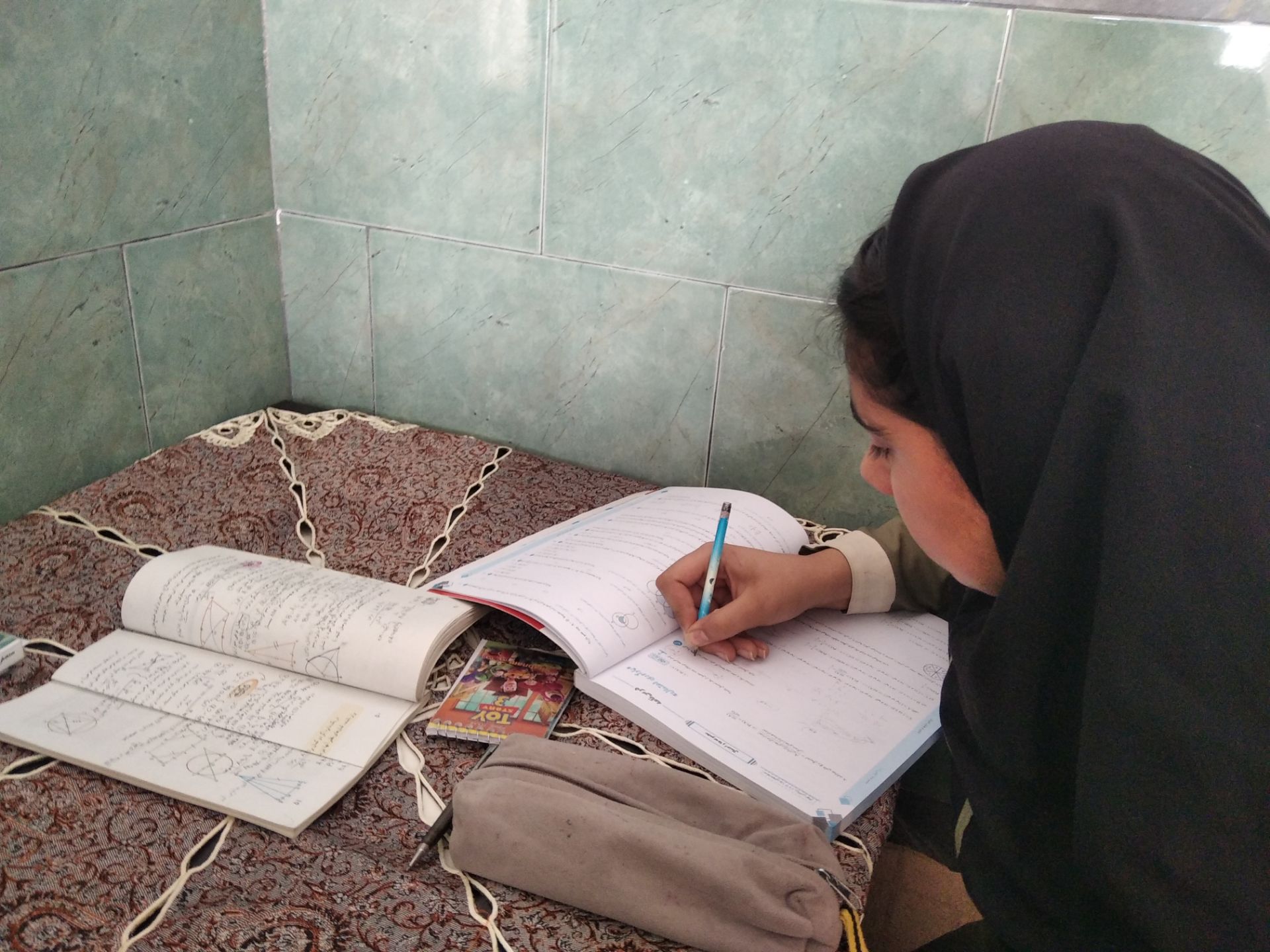 گفتگو با نادیا پورقاسمی؛ قهرمان پیوستگی نهم از اسلام آباد غرب