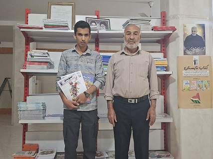 گفت و گو با امیرمهدی کریم زاده برتر پایه دوازدهم از نمایندگی انار