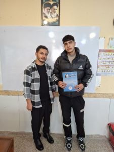 گفتگو با امیرحسام بنی طالبی قهرمان پیشرفت دوازدهم تجربی از شهرکرد