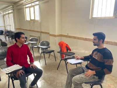 گفتگو با امیرحسین عالی ور قهرمان پیشرفت دوازدهم تجربی از شهرکرد