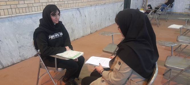 گفتگو با فاطمه احمدمهمدی قهرمان پیوستگی دوازدهم انسانی از شهرکرد