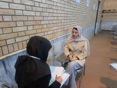 گفتگو با غزل مردانی قهرمان پیشرفت دوازدهم تجربی از شهرکرد