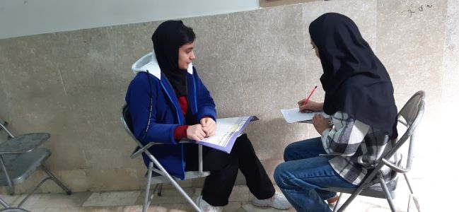 گفتگو با زهرا اسدی قهرمان پیشرفت دوزادهم تجربی از شهرکرد