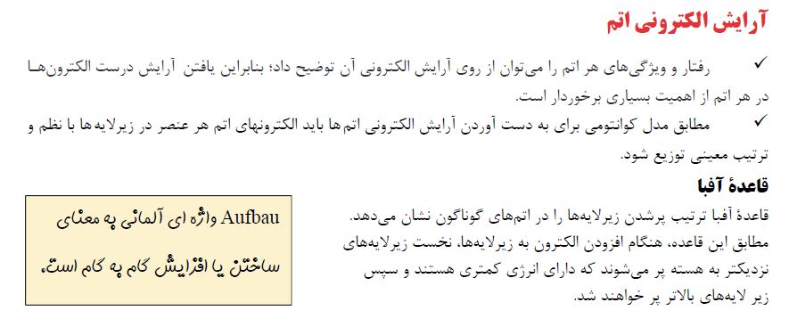 کیهان زادگاه الفبای هستی - شیمی - درسنامه - امیرحسین حسن نژاد