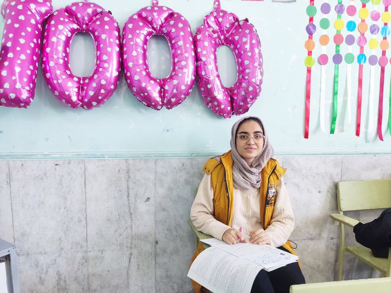 گفت و گو با زهرا کریمی قهرمان آزمونهای پاییز و پیشرفت در آزمونها