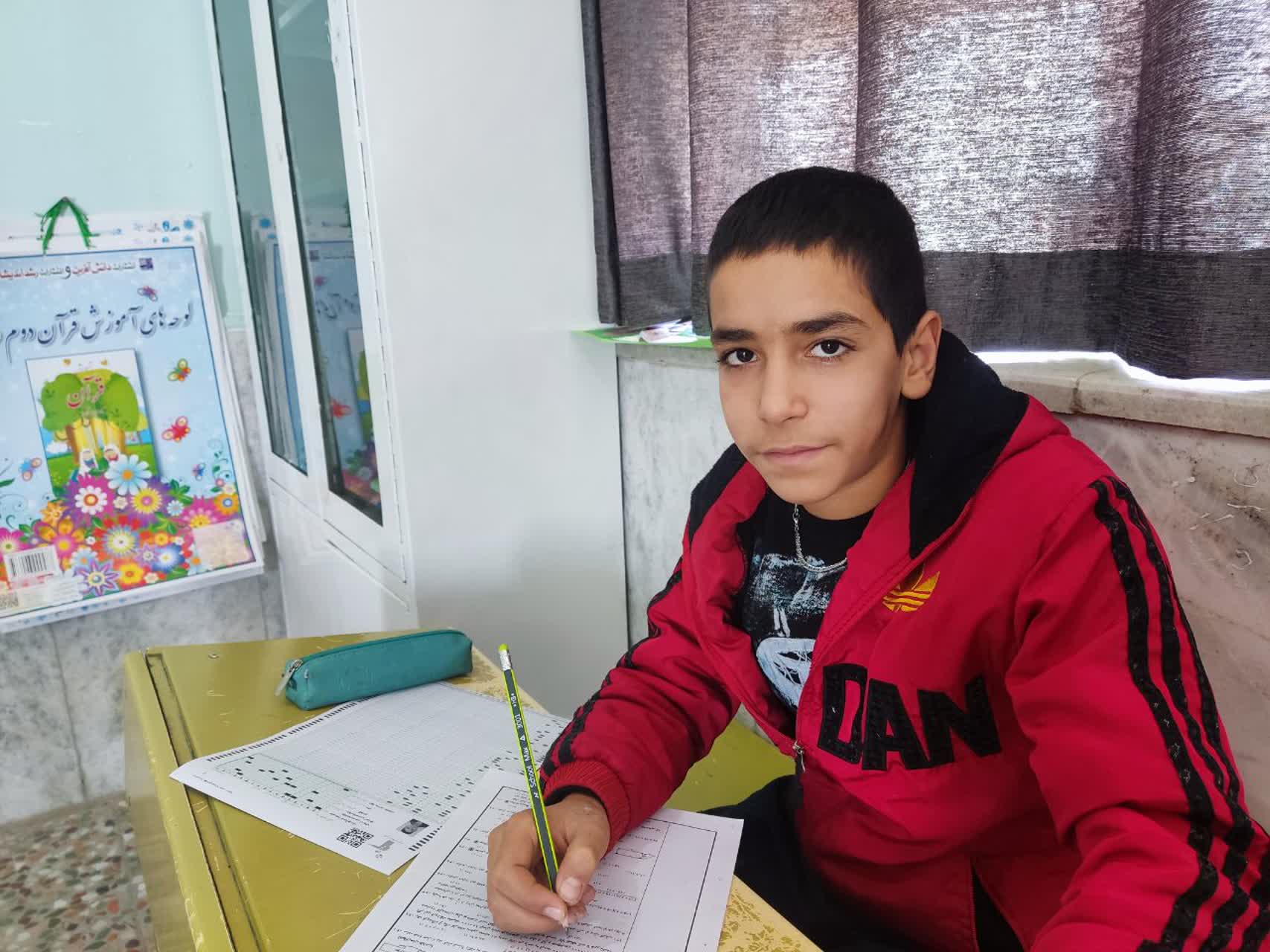 گفت و گو با علیرضا کشاورزی قهرمان پاییز پایه هفتم از شهر خرامه