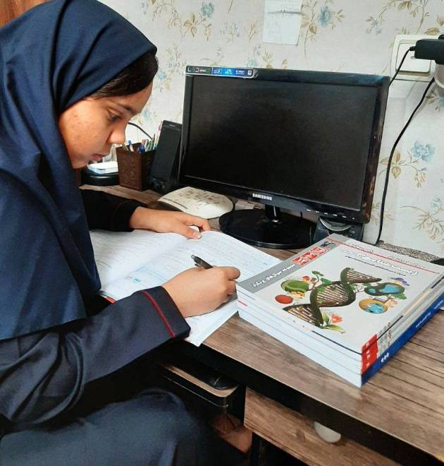 گفت‌وگو با آیلار امان الهی.؛ قهرمان پیوستگی پایه دوازدهم تجربی