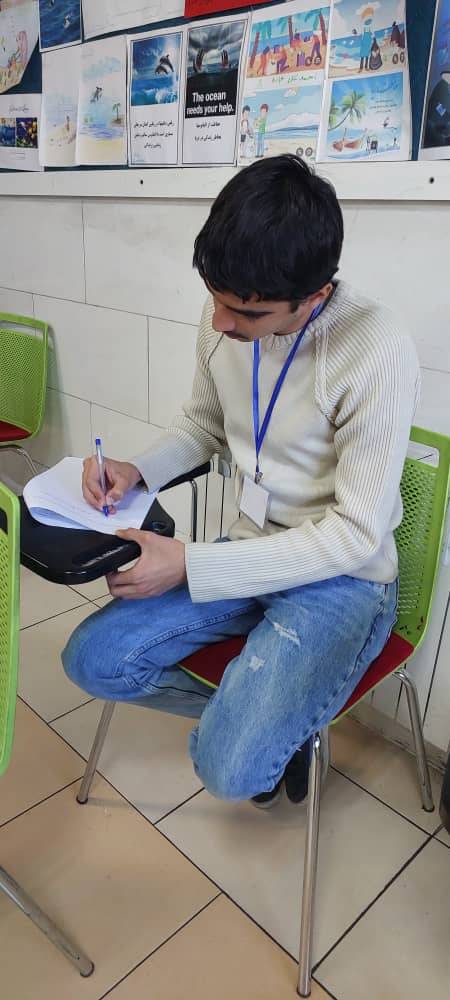 مصاحبه با رضا عباسی؛ دانشآموز پایه دوازدهم تجربی از شیراز