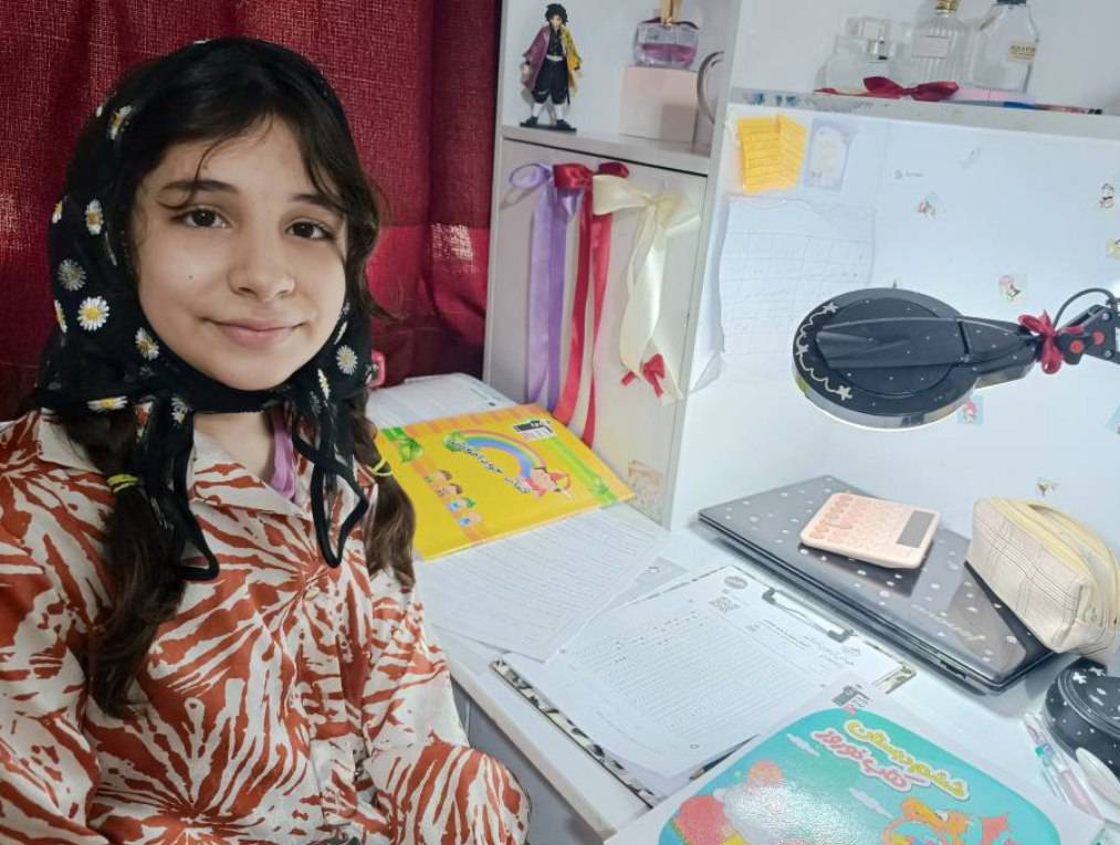 مصاحبه با غزل بارانی؛ دانشآموز ششم از شیراز