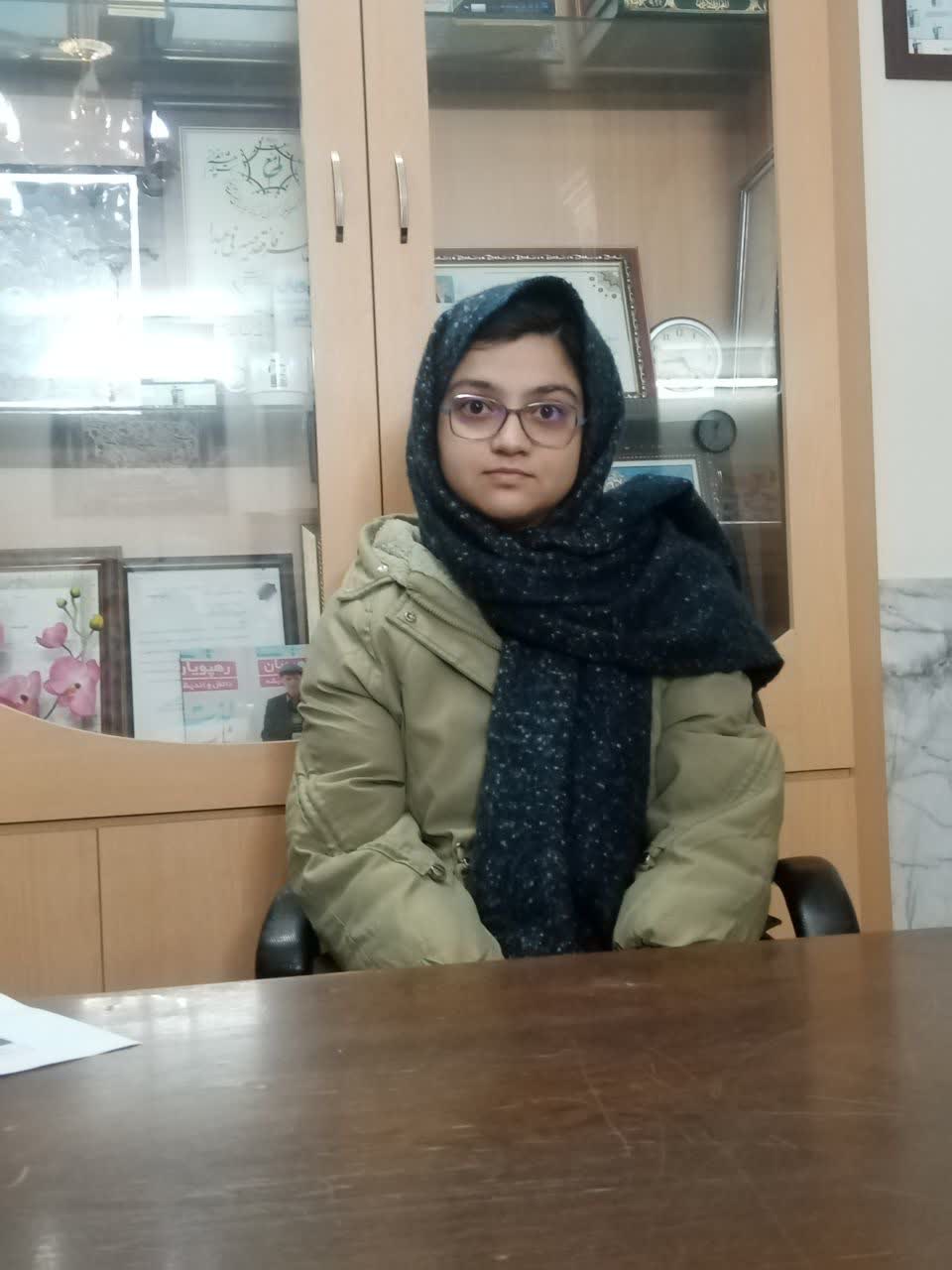 گفت وگو با کوثرحسین پور،پشتیبان قهرمانان پیشرفت از بیرجند