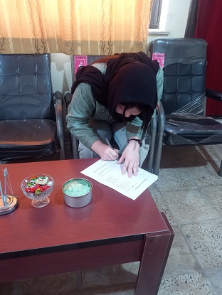 گفتگو با الینا پایمرد دانش آموز پایه دوازدهم تجربی