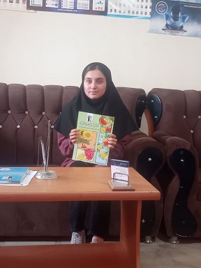 مصاحبه با مائده پنق دانش آموز دوازدهم انسانی قهرمان مهرو آبان