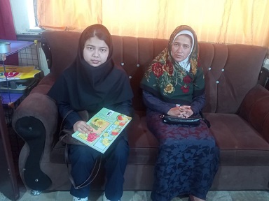 گفتگو با مائده نوری زاده قره جه پایه دوازدهم انسانی-قهرمان پاییز