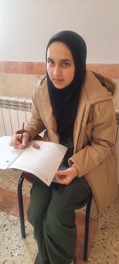 گفتگو با ماریا حنفی دانش آموز یازدهم انسانی-قهرمان پاییز