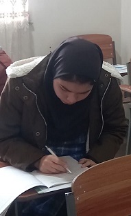 گفتگو با هانیه خراجی دانش آموز دوازدهم انسانی-قهرمان پاییز