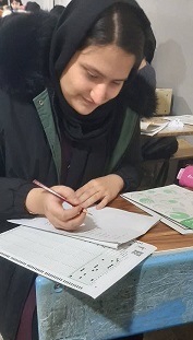 گفتگو با مرضیه پورقاز دانش آموز دوازدهم انسانی-تراز برتر