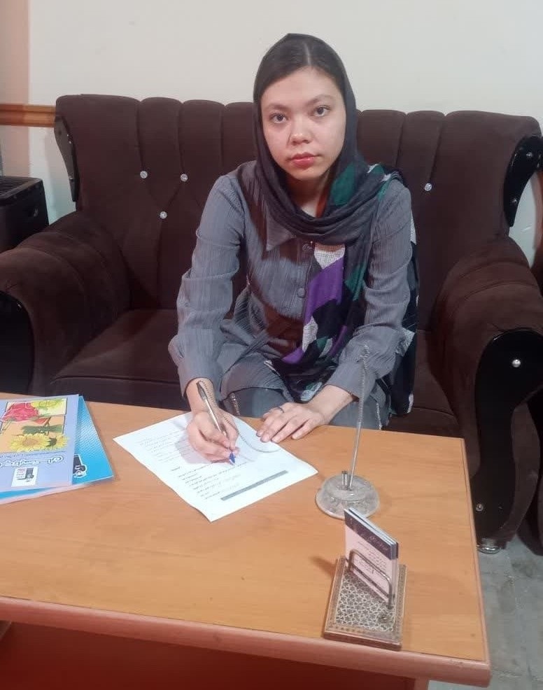 گفتگو با فرحانه بکران چرخ دانش آموز پایه دهم تجرب- قهرمان پیوستگی
