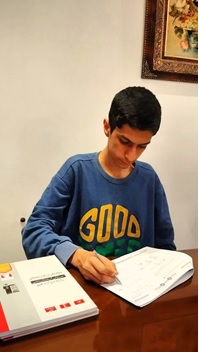 گفتگو با آرمین غریب قهرمان مهروآبان دوازدهم ریاضی از سمنان