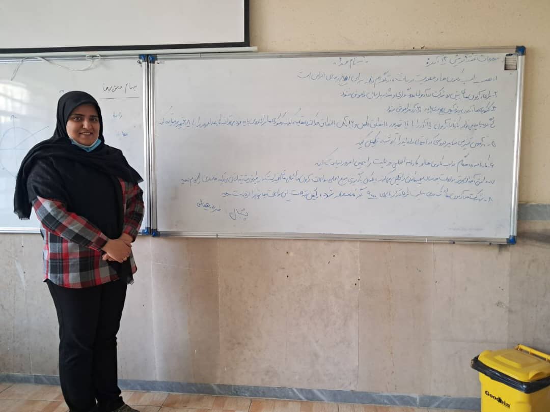 گفتگو با فرناز یغمایی پشتیبان برتر شهر سمنان