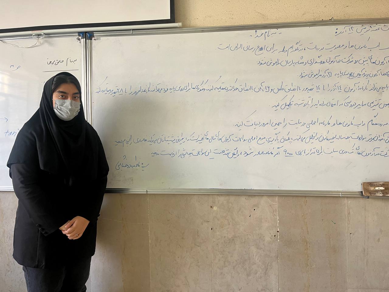 گفتگو با سیده فاطمه درخشانی پشتیبان برتر شهر سمنان