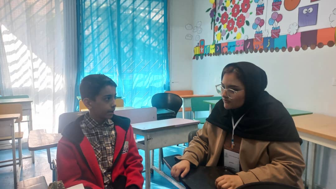 گفت و گو با پشتیبان پریسان بخشیان برتر مقطع ششم