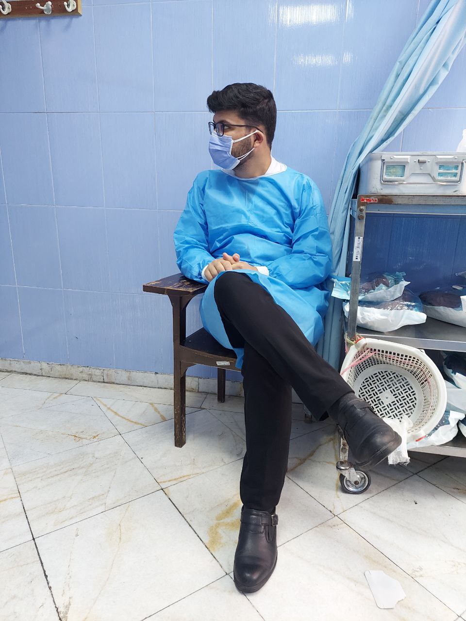 گفتگو با امیرحسین محمدی؛ مسیر پرستاری، سربازی تا پزشکی البرز