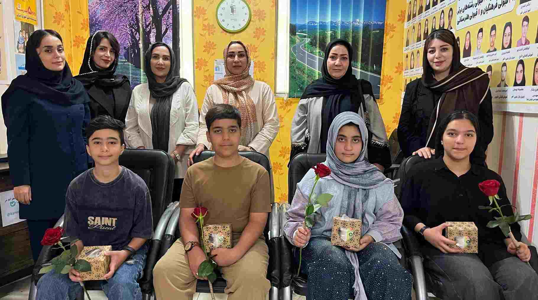 گفتگو با یاسین محمدبیگی قبولی تیزهوشان هفتم از نظرآباد