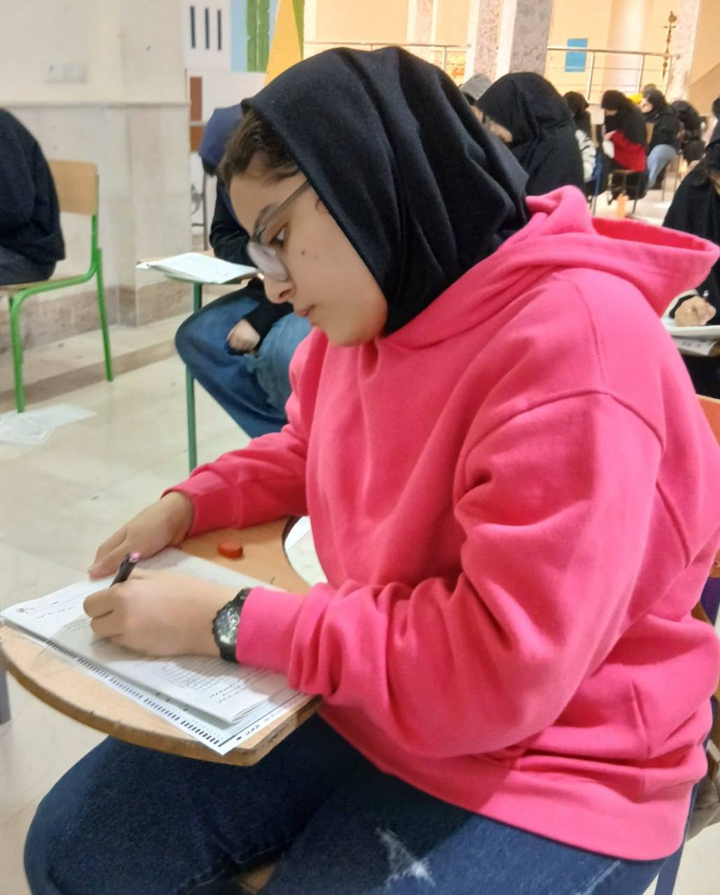 گفتگو با فاطمه محمدی پایه دوازدهم تجربی قهرمان تابستان