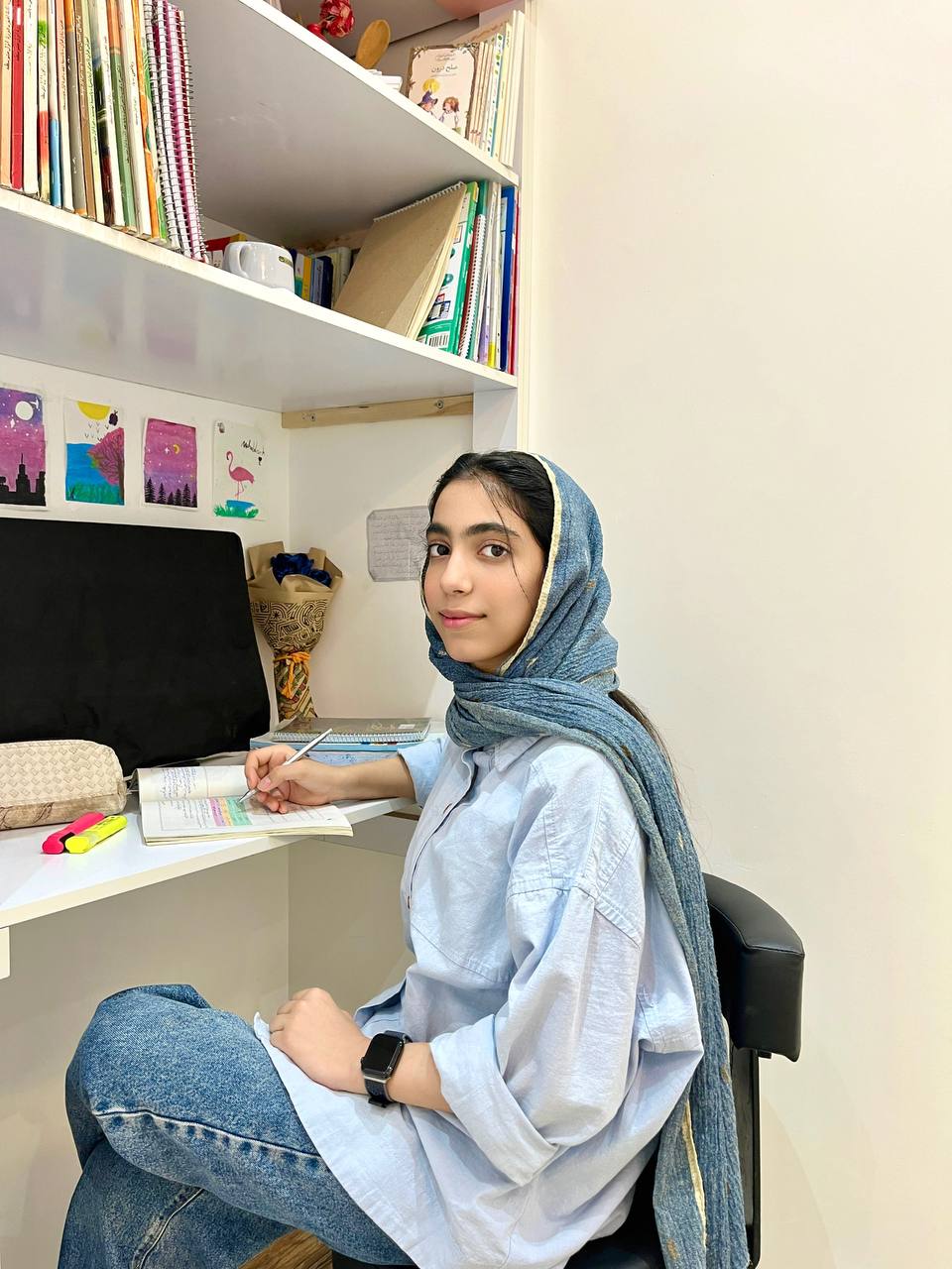 گفتگو با ریحانه قنایی نصرآبادی قهرمان پیوستگی از سفیدشهر