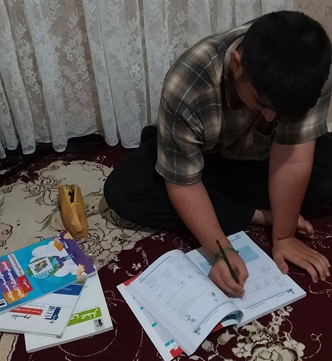 گفتگو با محمدرضا منصوری : قهرمان پیوستگی  پایه نهم (5سال کانونی)